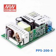 PPS-200-5  200W  5V 36A  单路输出带PFC功能无外壳PCB板明纬开关电源