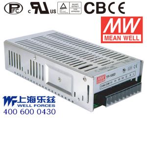 TP-100C  100W +5V 15A +15V 4A -15V 1A  三路输出带PFC明纬开关电源