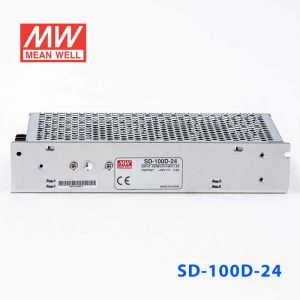 SD-100D-24  100W  72~144V  输入  24V 4.2A  输出有外壳明纬DC-DC转换电源