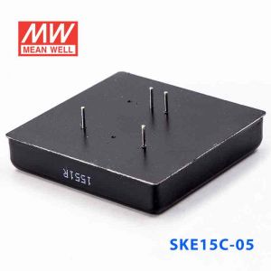 SKE15C-05  15W  36~72V  输入  5V  单路输出明纬DC-DC转换模块电源