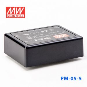 PM-05-5  5W  5V 1A  微漏电塑封Class2单路输出板上型医用明纬开关电源