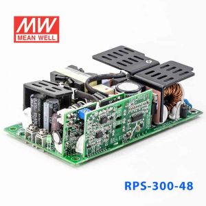 RPS-300-48  300W 48V 6.25A 单路输出PFC微漏电流低空载损耗无外壳医用明纬开关电源