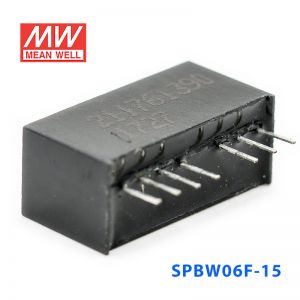 SPBW06F-15 6W 9~36V 转 15V 0.4A 稳压单路输出DC-DC模块电源