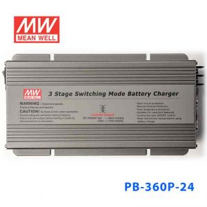 PB-360P-24 360W 28.8V12.5A 带PFC明纬优化三段式铅酸电池充电器 