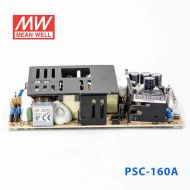 PSC-160A 160W 13.8V7.6A 单路输出PFC带浮充电直流UPS裸板明纬安防电源