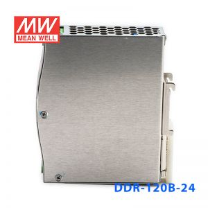 DDR-120B-24明纬120W 16.8~33.6V输入 24V5A输出导轨型DC-DC电源