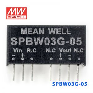 SPBW03G-05 3W 18~75V 转 5V 0.6A 稳压单路输出DC-DC模块电源