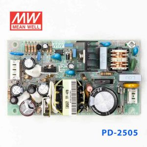 PD-2505  25W +5V 3A -5V 2.5A  双路输出无外壳PCB板明纬开关电源