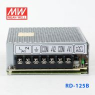 RD-125NB 125W +5V 10A +24V 5A  0负载 双路输出明纬开关电源(G3系列)