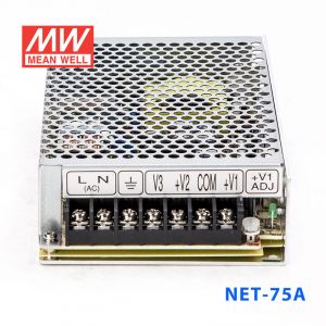 NET-75A  75W +5V 7A +12V 3.5A -5V 0.7A  三路输出明纬开关电源(NE系列) 