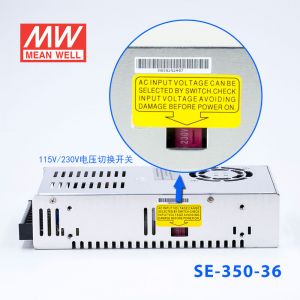 SE-350-36 350W 36V9.7A 单路输出明纬开关电源(SE系列)