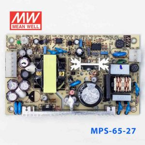 MPS-65-27 65W 27V2.4A 单路输出微漏电医用无外壳明纬开关电源