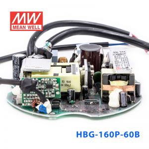 HBG-160P-60B 160W 宽范围输入 36~60V 2.6A输出  工矿灯用铝壳明纬LED电源(三合一调光功能)