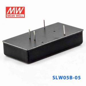 SLW05B-05  5W  18~36V  输入  5V  稳压单路输出明纬DC-DC转换模块电源