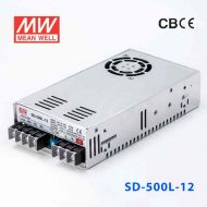 SD-500L-12  500W  19~72V 输入  12V  40A  输出有外壳明纬DC-DC转换电源
