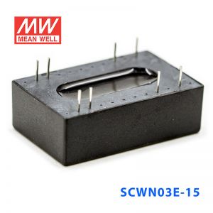 SCWN03E-15 3W 4.5～9V 转 15V 0.2A 非稳压单路输出DC-DC模块电源