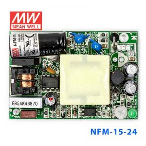 NFM-15-24  15W  24V 0.63A  微漏电PCB板单路输出板上插装型医用明纬开关电源