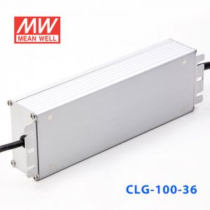 CLG-100-36    100W    36V   2.65A 恒压+可改恒流有PFC铝壳明纬IP67防水LED电源