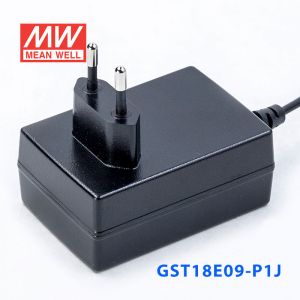 GST18E09-P1J 18W 9V2A高效能低空载损耗绿色节能欧规适配器