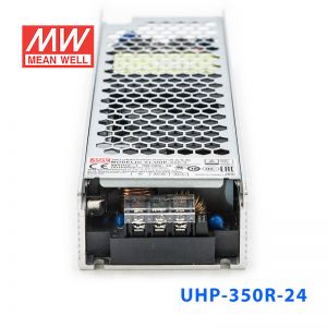 UHP-350R-24 350W 24V 14.6A 明纬PFC高性能超薄电源(冗余功能)