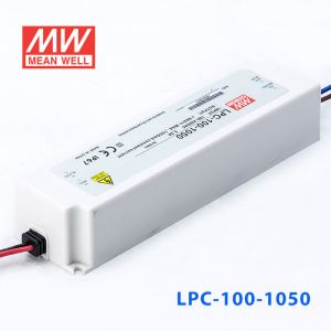 LPC-100-1050 100W 1050mA恒流输出明纬牌IP67防水塑壳LED电源