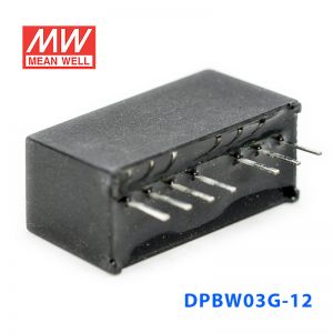 DPBW03G-12 3W 18~75V 转 ±12V 0.25A 稳压双路输出DC-DC模块电源