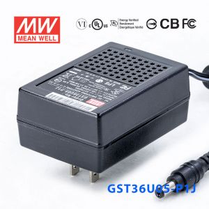 GST36U05-P1J 21.5W 5V4.3A高效能低空载损耗绿色节能美规适配器