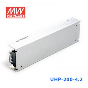 UHP-200-4.2 168W 4.2V 40A 明纬PFC高性能超薄电源