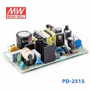 PD-2515  25W +15V 1A -15V 1A  双路输出无外壳PCB板明纬开关电源