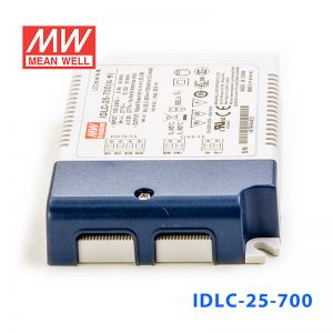 IDLC-25-700 25W 25.2~36V700mA 恒流输出无频闪二合一调光明纬LED开关电源