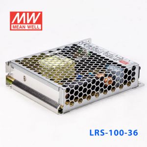 LRS-100-36 100.8W 36V2.8A单路输出超薄型低空载损耗明纬开关电源