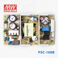 PSC-100B 100W 27.6V3.5A 单路输出带浮充电直流UPS裸板明纬安防电源