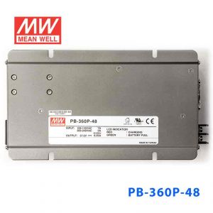 PB-360P-48 360W 57.6V6.25A 带PFC明纬优化三段式铅酸电池充电器 