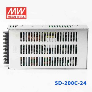 SD-200C-24  200W  36~72V  输入 24V 8.4A  输出有外壳明纬DC-DC转换电源