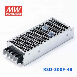 RSD-300F-48  300W  43.2-100.8V 输入 48V 6.3A  铁路用外壳型单路输出DC-DC转换明纬开关电源