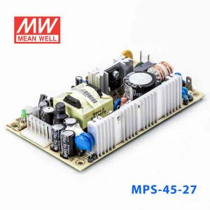 MPS-45-27 45W 27V1.7A 单路输出微漏电医用无外壳明纬开关电源