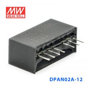 DPAN02A-12 2W 9~18V转 ±12V 83mA 非稳压双路输出DC-DC模块电源