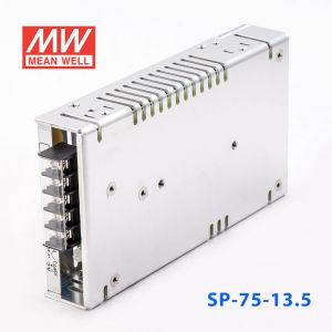 SP-75-13.5 75W 13.5V5.6A 单路输出带PFC功能明纬开关电源