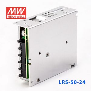 LRS-50-24 52.8W 24V 2.2A单路输出超薄型低空载损耗明纬开关电源