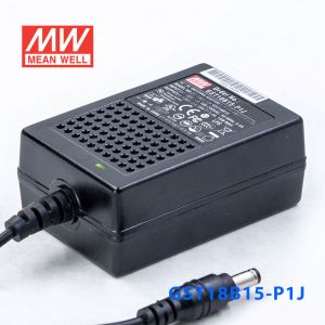 GST18B15-P1J  18W 15V1.2A高效能低空载损耗绿色节能桌上型适配器