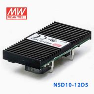 NSD10-12D5  10W  9.8~36V 输入 ±5V  稳压双路输出板上型明纬DC-DC变换电源