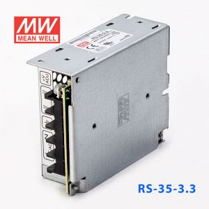 RS-35-3.3 35W 3.3V7A 单路输出明纬开关电源(G3系列-高性能内置有外壳) 