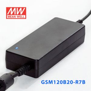 GSM120B20-R7B 120W 20V6A输出明纬高能效医疗型外置桌面型电源适配器