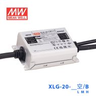 XLG-20-L-B台湾明纬18.9W 90~305V输入 350mA输出LED防水电源