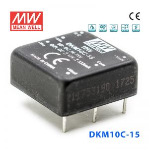 DKM10C-15 10W 36~75V 转 ±15V 333mA 非稳压双路输出DC-DC模块电源