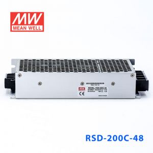 RSD-200C-48  200W  28.8~67.2V 输入 5V 4.2A  输出铁道专用明纬DC-DC转换电源 