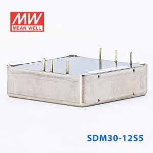 SDM30-12S5  30W  9~18V  输入  5V  稳压单路输出明纬DC-DC转换模块电源