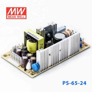 PS-65-24  65W  24V 2.7A  单路输出无外壳PCB板明纬开关电源