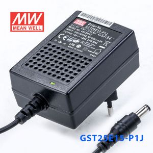 GST25E15-P1J 25W 15V1.66A高效能低空载损耗绿色节能欧规适配器