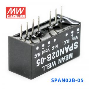 SPAN02B-05 2W 18~36V 转 5V 0.4A 非稳压单路输出DC-DC模块电源